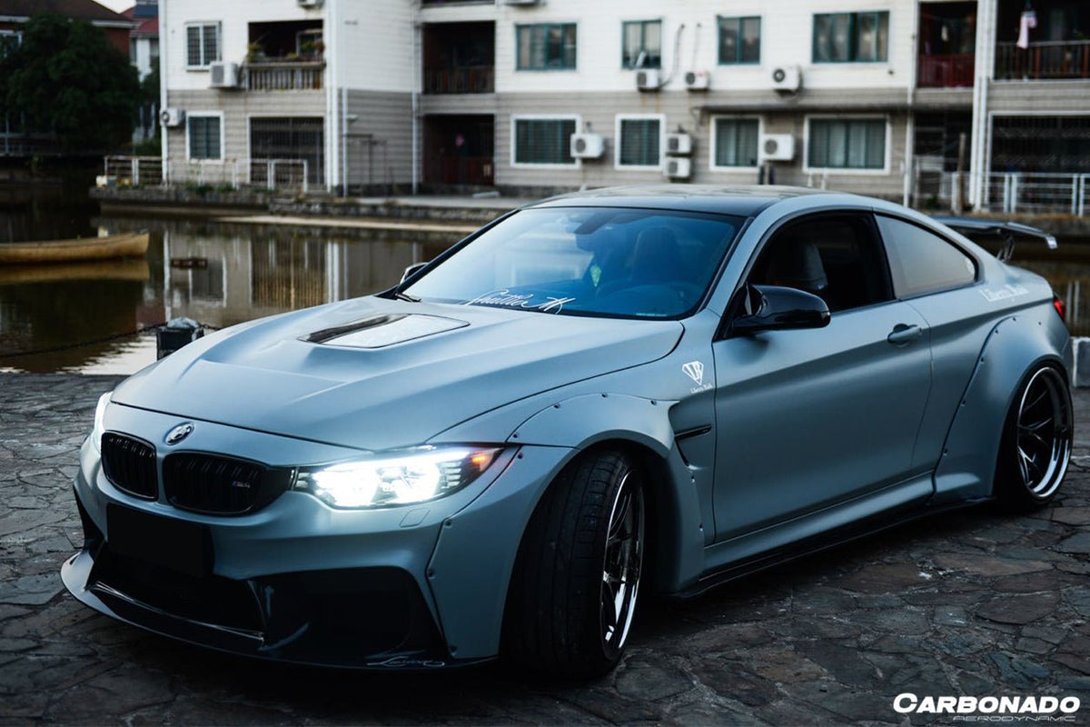 DARWINPRO - BMW M3 F80 / M4 F82 2014-2020 D3 STYLE FRONT BUMPER - Aero Carbon UK