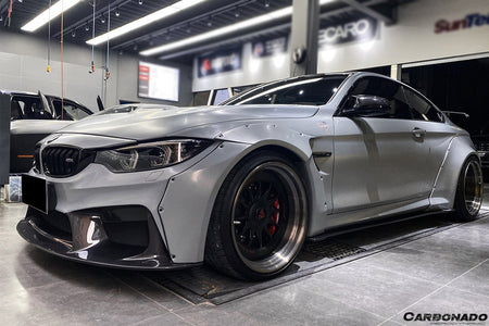 DARWINPRO - BMW M3 F80 / M4 F82 2014-2020 D3 STYLE FRONT BUMPER - Aero Carbon UK