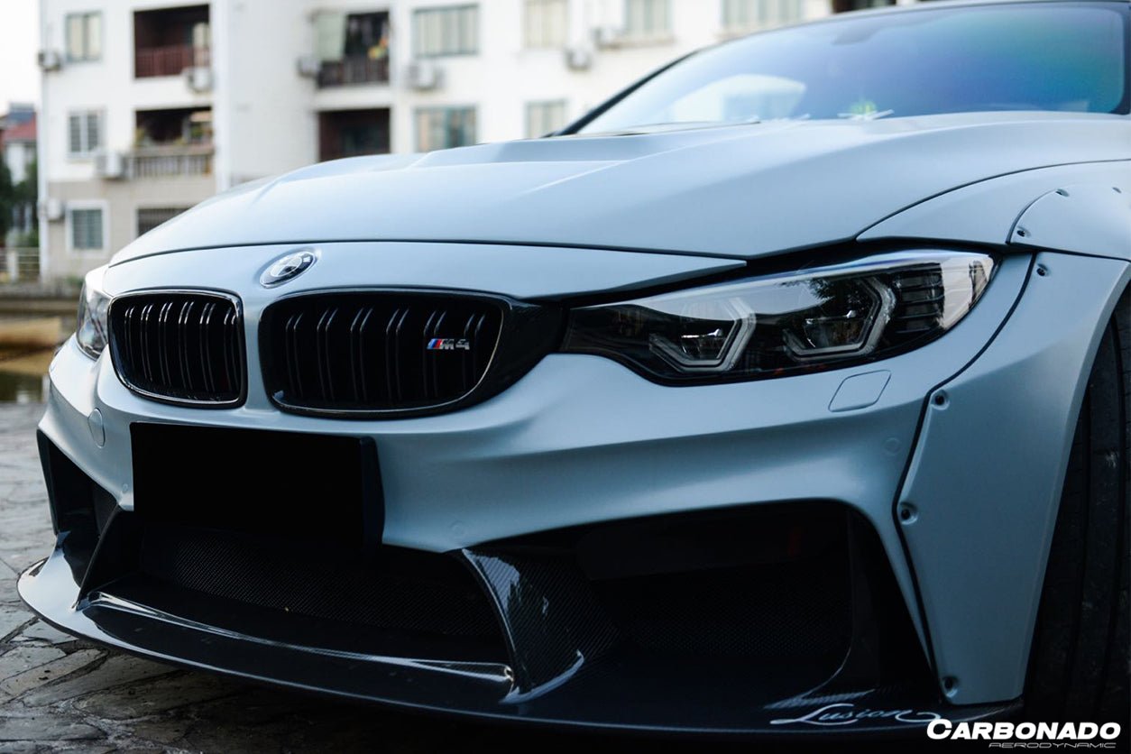 DARWINPRO - BMW M3 F80 / M4 F82 2014-2020 D3 STYLE FRONT BUMPER - Aero Carbon UK