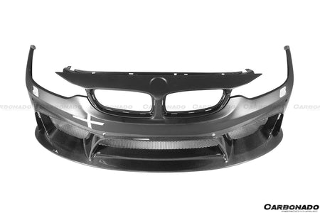 DARWINPRO - BMW M3 F80 / M4 F82 2014-2020 D3 STYLE FRONT BUMPER - Aero Carbon UK