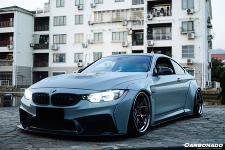 DARWINPRO - BMW M3 F80 / M4 F82 2014-2020 D3 STYLE FRONT BUMPER - Aero Carbon UK
