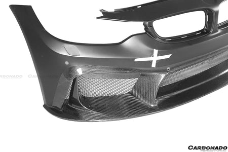 DARWINPRO - BMW M3 F80 / M4 F82 2014-2020 D3 STYLE FRONT BUMPER - Aero Carbon UK