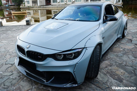 DARWINPRO - BMW M3 F80 / M4 F82 2014-2020 D3 STYLE FRONT BUMPER - Aero Carbon UK