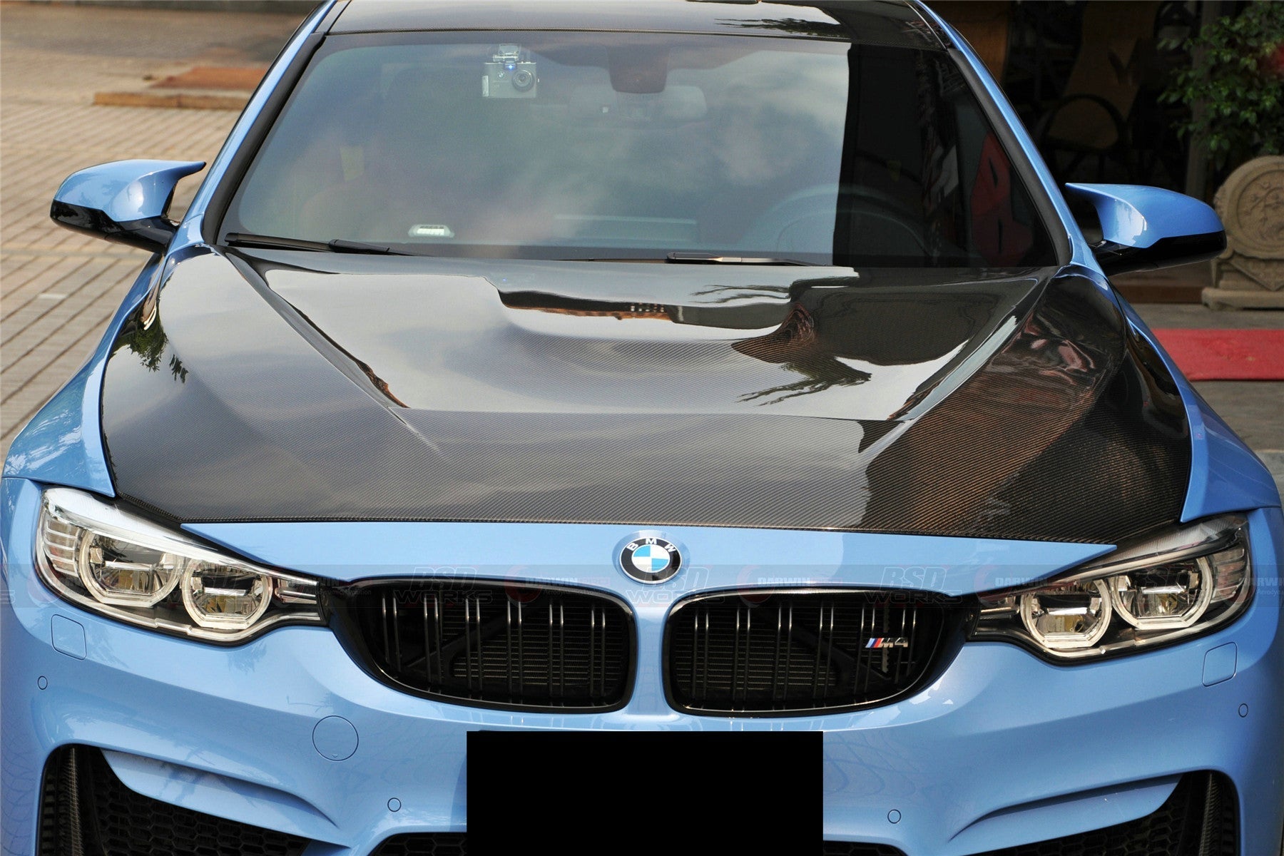DARWINPRO - BMW M3 F80 / M4 F82 2014-2020 GTS STYLE CARBON FIBRE HOOD BONNET - Aero Carbon UK