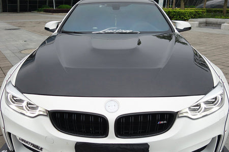 DARWINPRO - BMW M3 F80 / M4 F82 2014-2020 GTS STYLE CARBON FIBRE HOOD BONNET - Aero Carbon UK