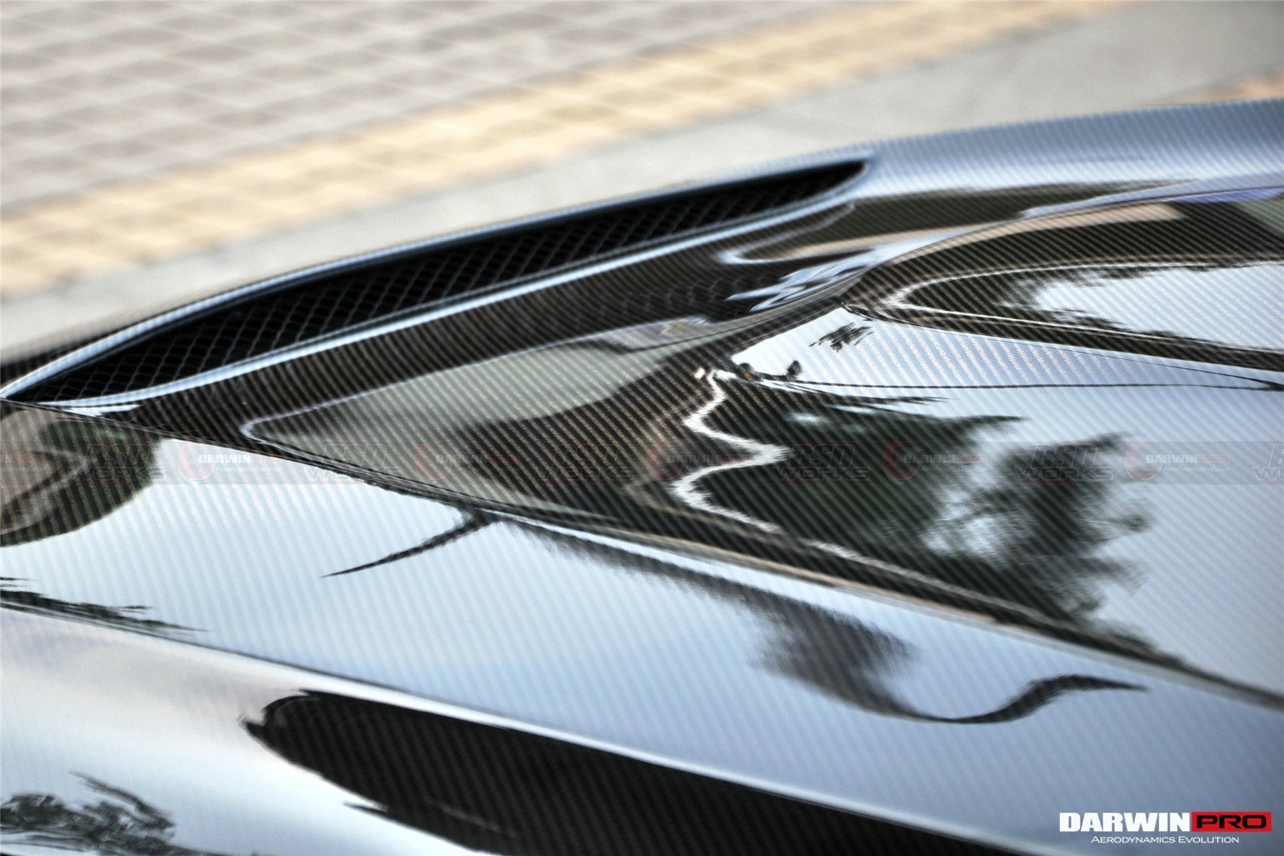 DARWINPRO - BMW M3 F80 / M4 F82 2014-2020 GTS STYLE CARBON FIBRE HOOD BONNET - Aero Carbon UK