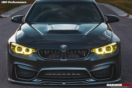 DARWINPRO - BMW M3 F80 / M4 F82 2014-2020 IMP PERFORMANCE CARBON FIBRE HOOD BONNET - Aero Carbon UK