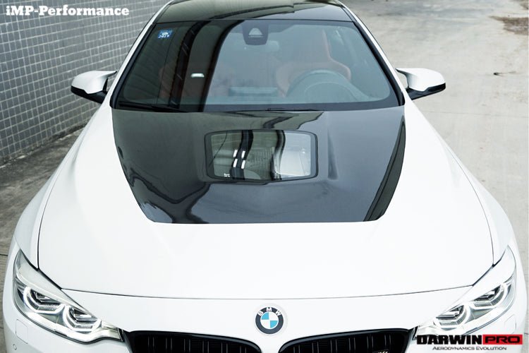 DARWINPRO - BMW M3 F80 / M4 F82 2014-2020 IMP PERFORMANCE CARBON FIBRE HOOD BONNET - Aero Carbon UK