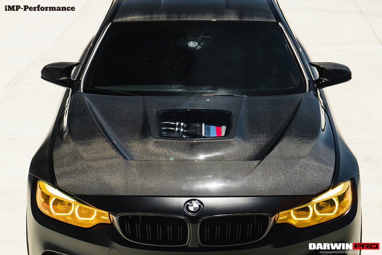 DARWINPRO - BMW M3 F80 / M4 F82 2014-2020 IMP PERFORMANCE CARBON FIBRE HOOD BONNET - Aero Carbon UK