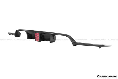DARWINPRO - BMW M3 F80 / M4 F82 2014-2020 KNF STYLE CARBON FIBRE REAR DIFFUSER - Aero Carbon UK