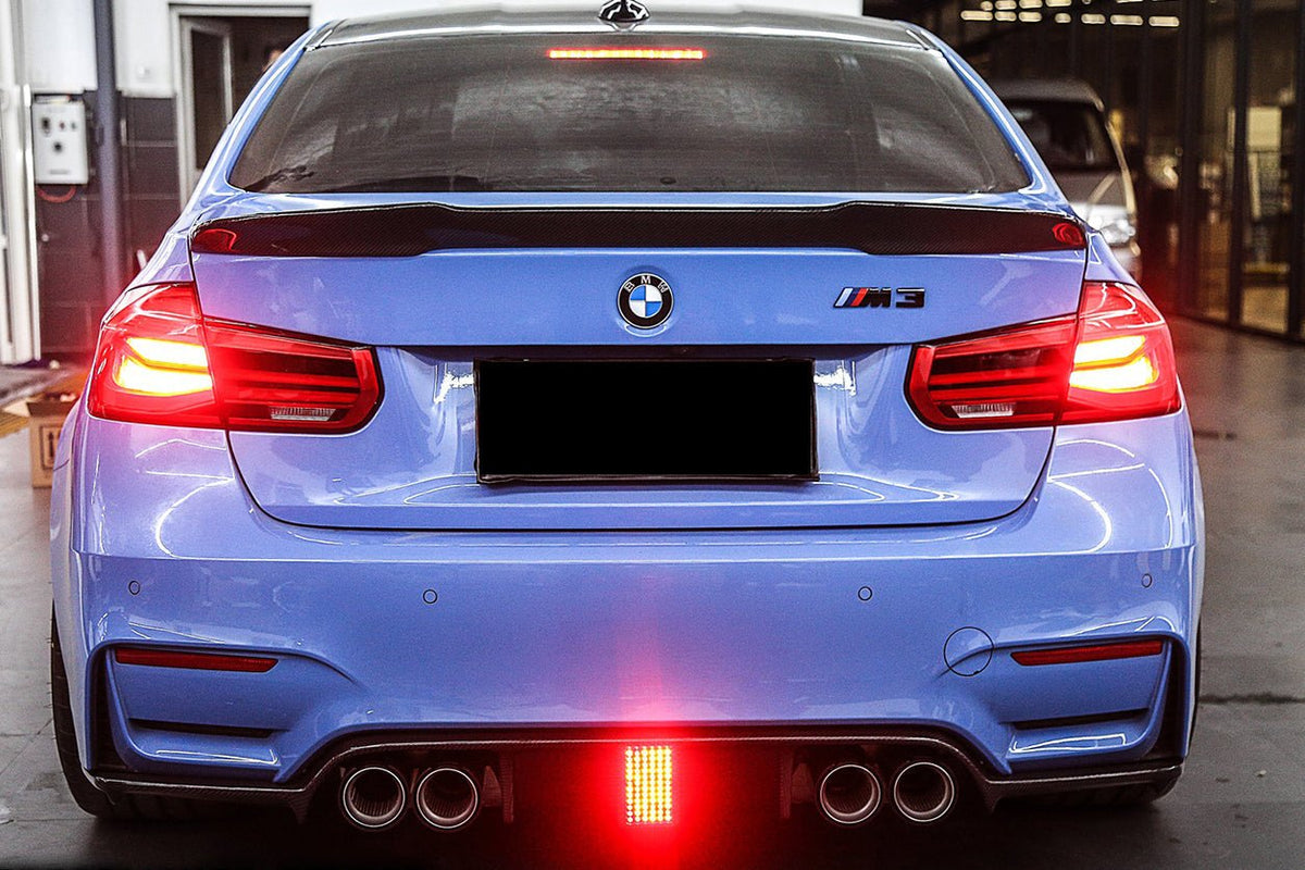 DARWINPRO - BMW M3 F80 / M4 F82 2014-2020 KNF STYLE CARBON FIBRE REAR DIFFUSER - Aero Carbon UK