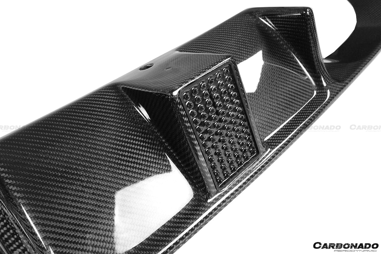DARWINPRO - BMW M3 F80 / M4 F82 2014-2020 KNF STYLE CARBON FIBRE REAR DIFFUSER - Aero Carbon UK