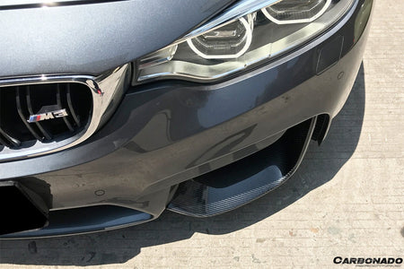DARWINPRO - BMW M3 F80 / M4 F82 2014-2020 MP STYLE CARBON FIBRE FRONT CAPS - Aero Carbon UK