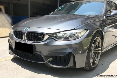 DARWINPRO - BMW M3 F80 / M4 F82 2014-2020 MP STYLE CARBON FIBRE FRONT CAPS - Aero Carbon UK