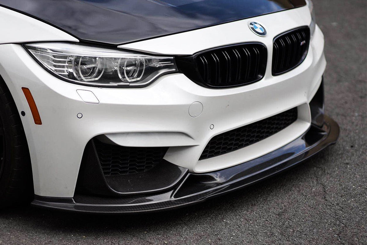 DARWINPRO - BMW M3 F80 / M4 F82 2014-2020 MP STYLE CARBON FIBRE FRONT CAPS - Aero Carbon UK