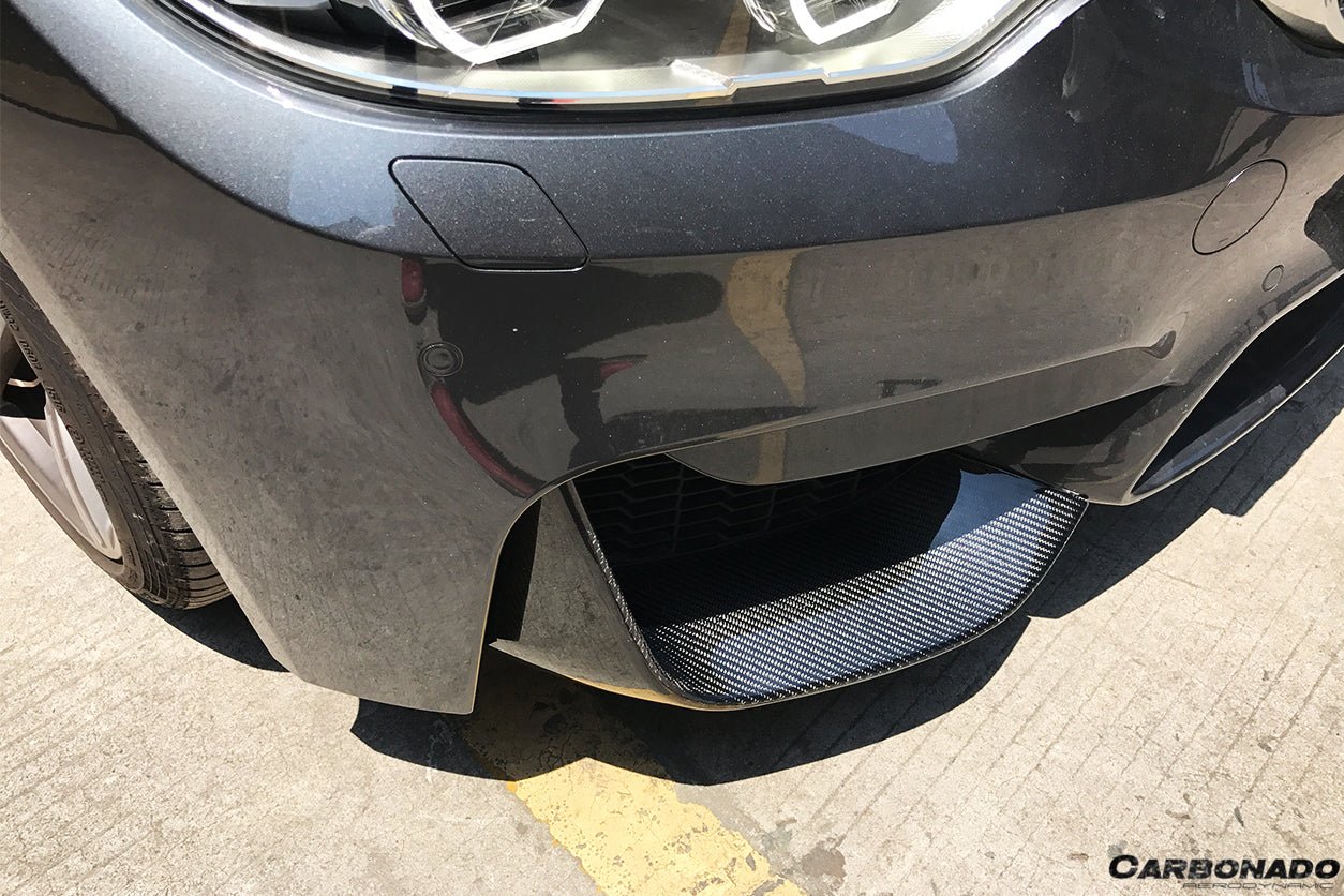 DARWINPRO - BMW M3 F80 / M4 F82 2014-2020 MP STYLE CARBON FIBRE FRONT CAPS - Aero Carbon UK