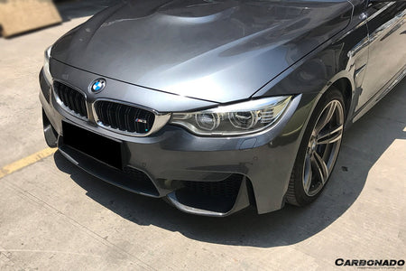 DARWINPRO - BMW M3 F80 / M4 F82 2014-2020 MP STYLE CARBON FIBRE FRONT CAPS - Aero Carbon UK