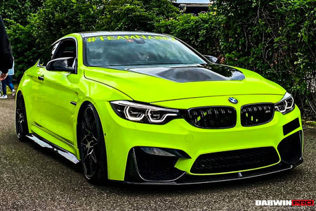 DARWINPRO - BMW M3 F80 / M4 F82 2014-2020 MP STYLE CARBON FIBRE FRONT LIP - Aero Carbon UK