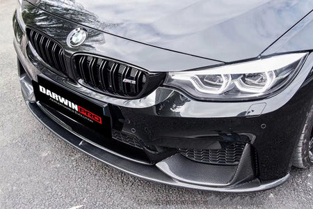 DARWINPRO - BMW M3 F80 / M4 F82 2014-2020 MP STYLE CARBON FIBRE FRONT LIP - Aero Carbon UK