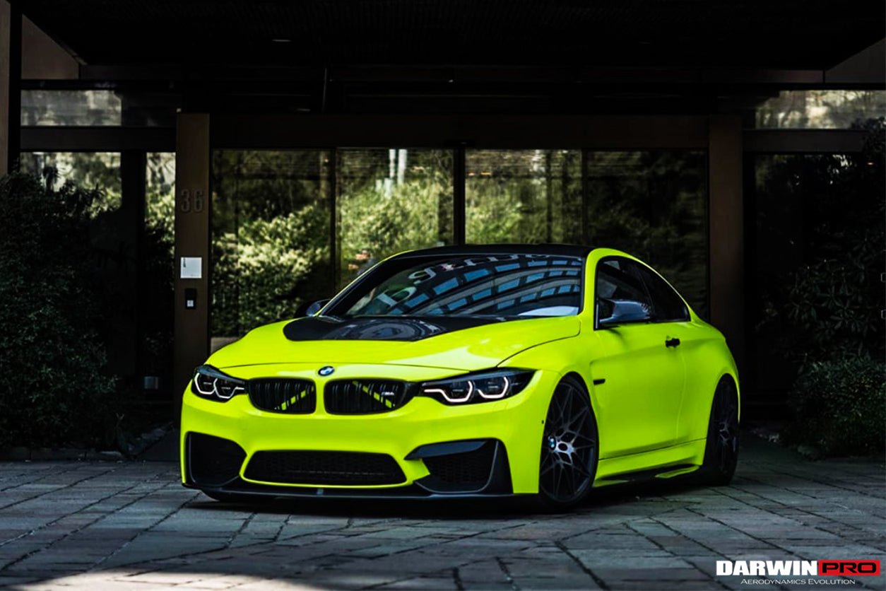 DARWINPRO - BMW M3 F80 / M4 F82 2014-2020 MP STYLE CARBON FIBRE FRONT LIP - Aero Carbon UK