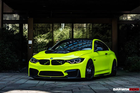 DARWINPRO - BMW M3 F80 / M4 F82 2014-2020 MP STYLE CARBON FIBRE FRONT LIP - Aero Carbon UK