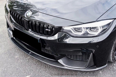 DARWINPRO - BMW M3 F80 / M4 F82 2014-2020 MP STYLE CARBON FIBRE FRONT LIP - Aero Carbon UK