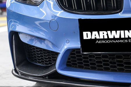 DARWINPRO - BMW M3 F80 / M4 F82 2014-2020 MP STYLE CARBON FIBRE FRONT LIP - Aero Carbon UK