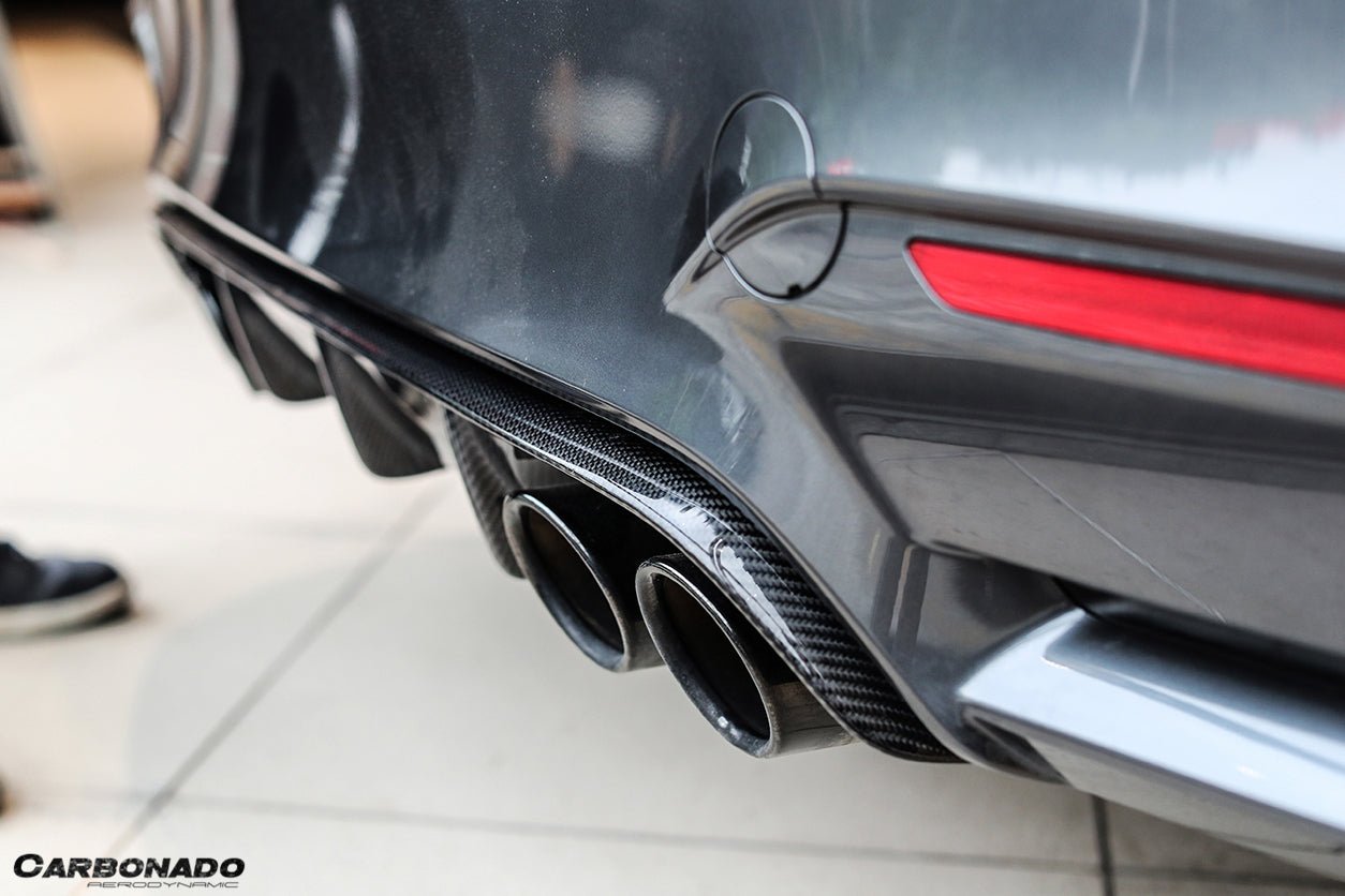 DARWINPRO - BMW M3 F80 / M4 F82 2014-2020 MP STYLE CARBON FIBRE REAR DIFFUSER - Aero Carbon UK