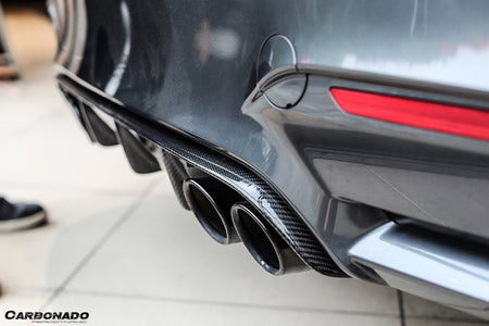 DARWINPRO - BMW M3 F80 / M4 F82 2014-2020 MP STYLE CARBON FIBRE REAR DIFFUSER - Aero Carbon UK