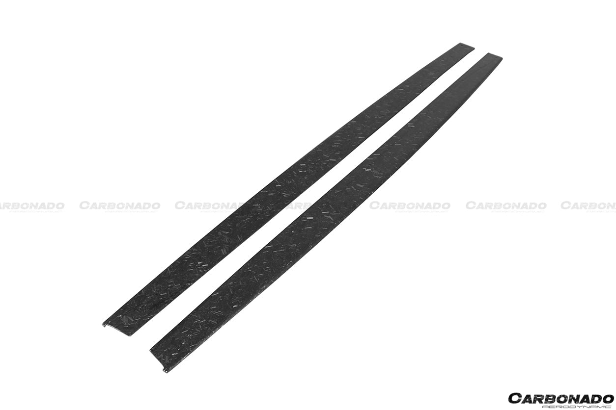 DARWINPRO - BMW M3 F80 / M4 F82 2014-2020 MP STYLE CARBON FIBRE SIDE SKIRTS UNDER BOARD - Aero Carbon UK