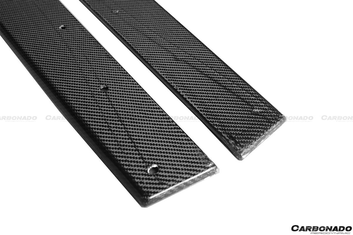 DARWINPRO - BMW M3 F80 / M4 F82 2014-2020 MP STYLE CARBON FIBRE SIDE SKIRTS UNDER BOARD - Aero Carbon UK