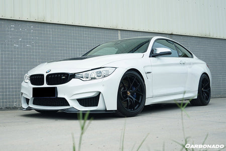DARWINPRO - BMW M3 F80 / M4 F82 2014-2020 SM STYLE CARBON FIBRE FRONT LIP - Aero Carbon UK