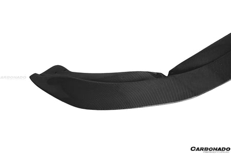 DARWINPRO - BMW M3 F80 / M4 F82 2014-2020 SM STYLE CARBON FIBRE FRONT LIP - Aero Carbon UK
