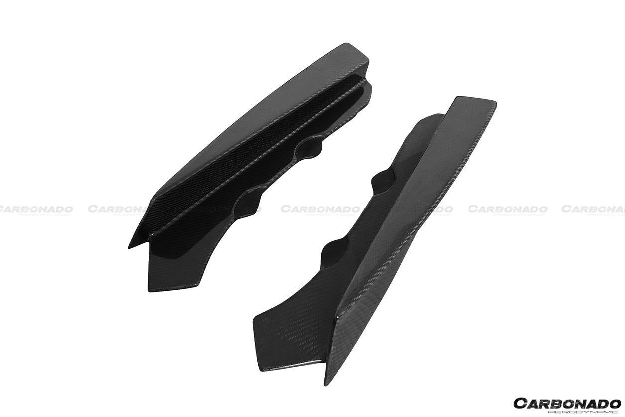 DARWINPRO - BMW M3 F80 / M4 F82 2014-2020 SM STYLE CARBON FIBRE REAR CAPS - Aero Carbon UK