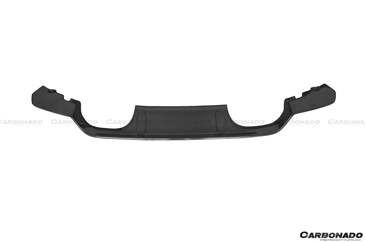 DARWINPRO - BMW M3 F80 / M4 F82 2014-2020 SM STYLE CARBON FIBRE REAR DIFFUSER AND LIP - Aero Carbon UK