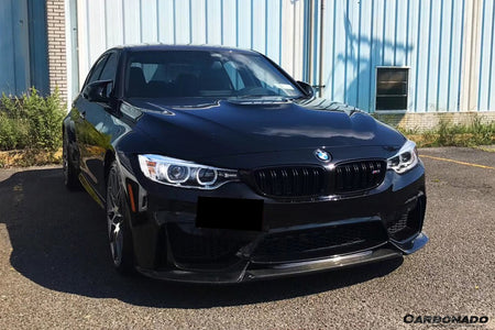 DARWINPRO - BMW M3 F80 / M4 F82 2014-2020 VA STYLE CARBON FIBRE FRONT LIP - Aero Carbon UK