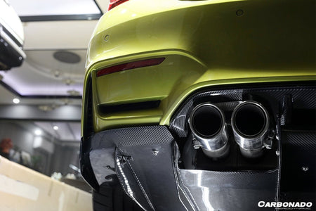 DARWINPRO - BMW M3 F80 / M4 F82 2014-2020 VA STYLE CARBON FIBRE REAR DIFFUSER AND LIP - Aero Carbon UK