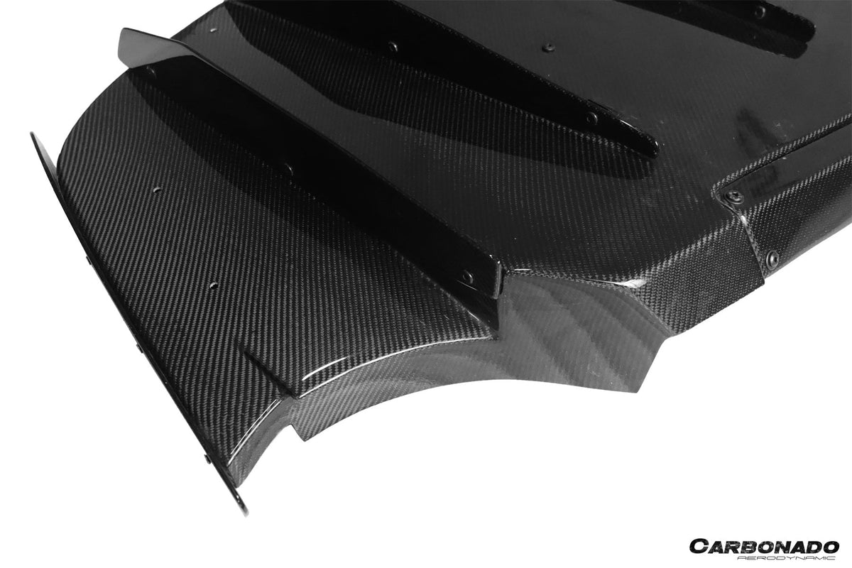 DARWINPRO - BMW M3 F80 / M4 F82 2014-2020 VA STYLE CARBON FIBRE REAR DIFFUSER AND LIP - Aero Carbon UK