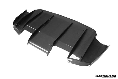 DARWINPRO - BMW M3 F80 / M4 F82 2014-2020 VA STYLE CARBON FIBRE REAR DIFFUSER AND LIP - Aero Carbon UK
