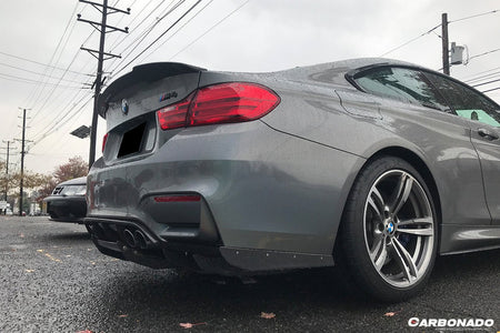 DARWINPRO - BMW M3 F80 / M4 F82 2014-2020 VA STYLE CARBON FIBRE REAR LIP - Aero Carbon UK