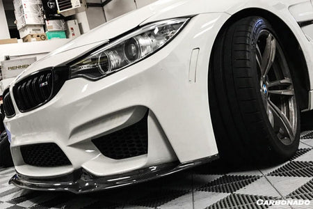 DARWINPRO - BMW M3 F80 / M4 F82 2014-2020 VRS STYLE CARBON FIBRE FRONT LIP - Aero Carbon UK