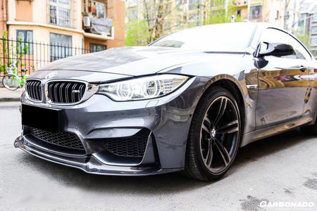 DARWINPRO - BMW M3 F80 / M4 F82 2014-2020 VRS STYLE CARBON FIBRE FRONT LIP - Aero Carbon UK