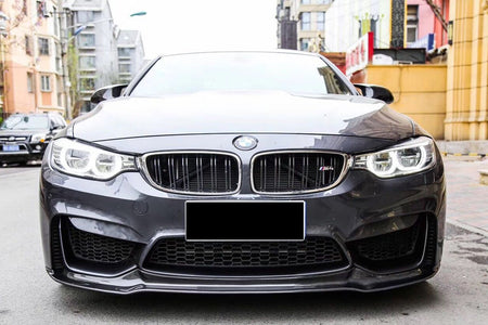 DARWINPRO - BMW M3 F80 / M4 F82 2014-2020 VRS STYLE CARBON FIBRE FRONT LIP - Aero Carbon UK