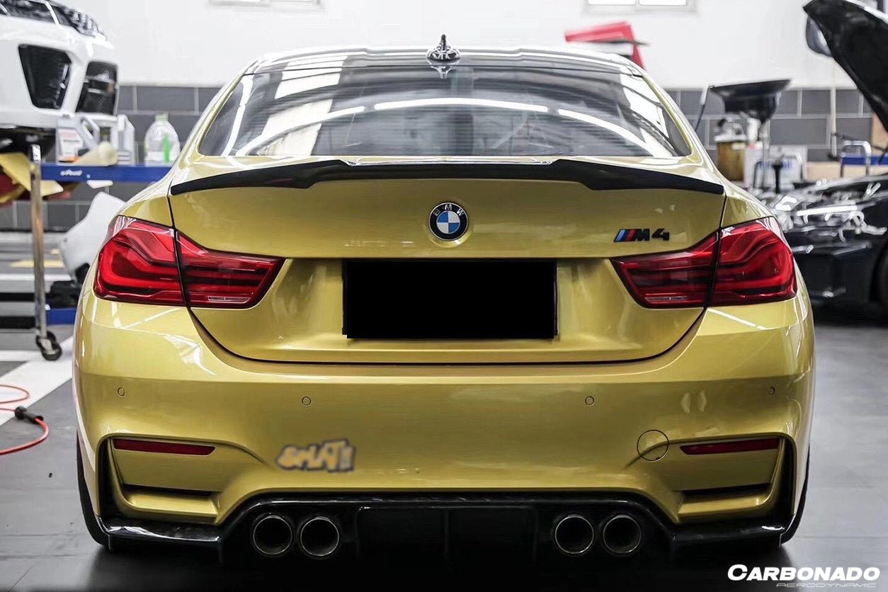 DARWINPRO - BMW M3 F80 / M4 F82 2014-2020 VRS STYLE CARBON FIBRE REAR DIFFUSER - Aero Carbon UK