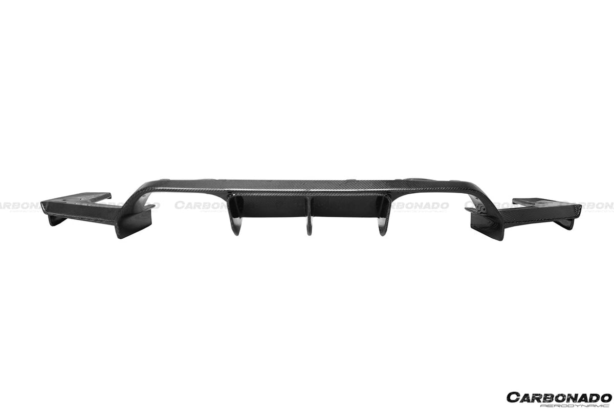 DARWINPRO - BMW M3 F80 / M4 F82 2014-2020 VRS STYLE CARBON FIBRE REAR DIFFUSER - Aero Carbon UK
