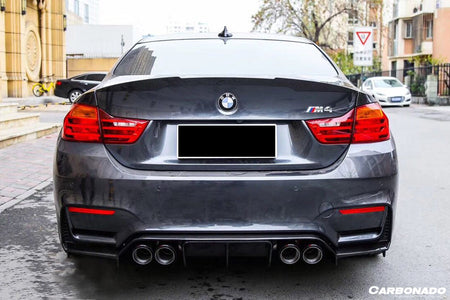 DARWINPRO - BMW M3 F80 / M4 F82 2014-2020 VRS STYLE CARBON FIBRE REAR DIFFUSER - Aero Carbon UK
