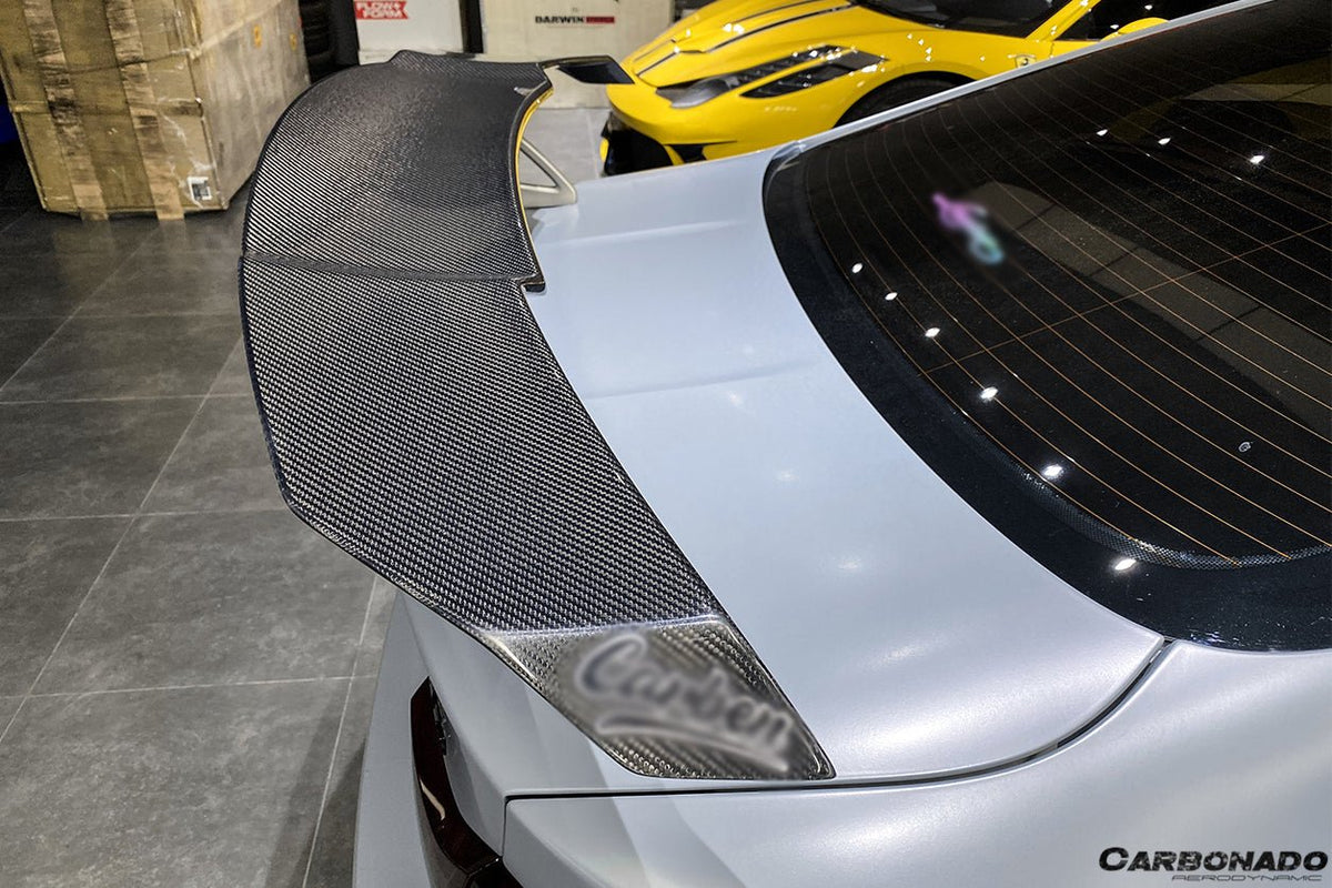 DARWINPRO - BMW M3 F80 / M4 F82 2014-2020 VRS STYLE CARBON FIBRE TRUNK SPOILER - Aero Carbon UK