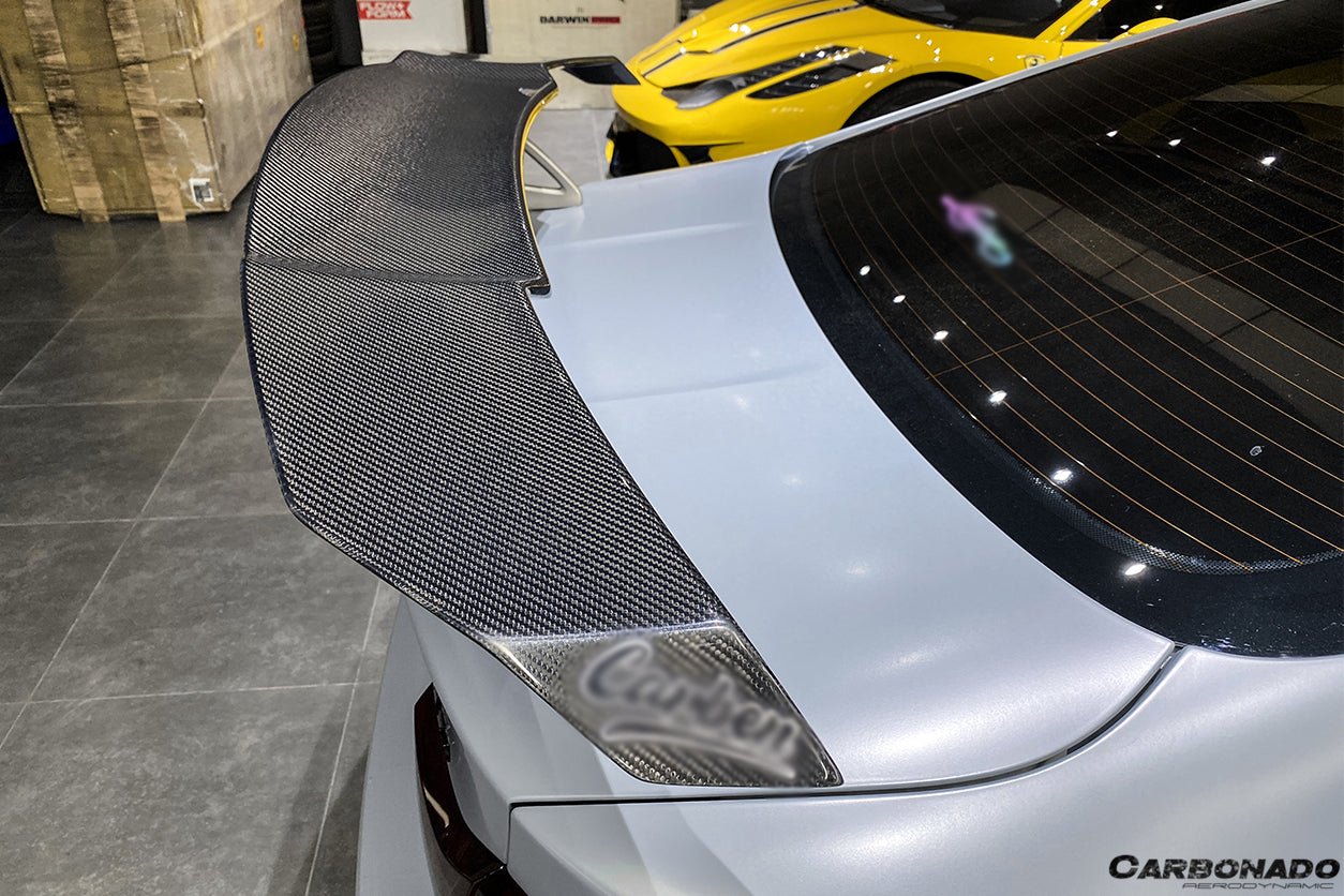 DARWINPRO - BMW M3 F80 / M4 F82 2014-2020 VRS STYLE CARBON FIBRE TRUNK SPOILER - Aero Carbon UK