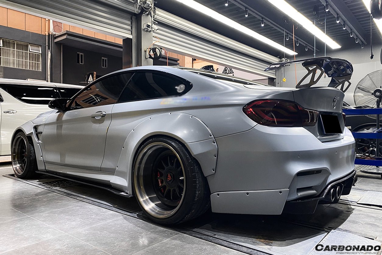 DARWINPRO - BMW M3 F80 / M4 F82 2014-2020 VRS STYLE CARBON FIBRE TRUNK SPOILER - Aero Carbon UK