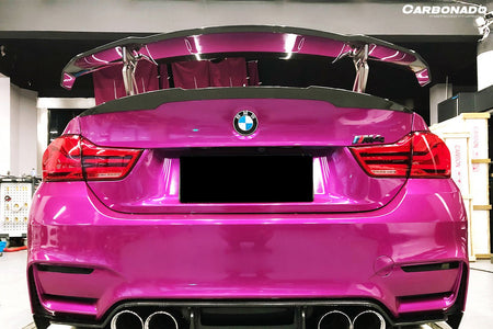 DARWINPRO - BMW M3 F80 / M4 F82 2014-2020 VRS STYLE CARBON FIBRE TRUNK SPOILER - Aero Carbon UK